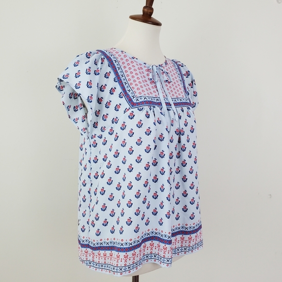 Gap Zen Flutter Sleeve Top - Picture 7 of 10